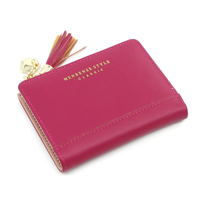 Women's Wallet Short Women Coin Purse Fashion Wallets For Woman Card Holder Small Ladies Wallet Female Hasp Mini Clutch For Girl