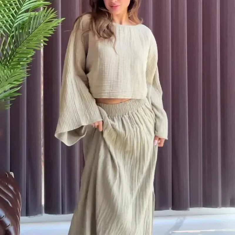 Cute & Cozy Summer Outfit