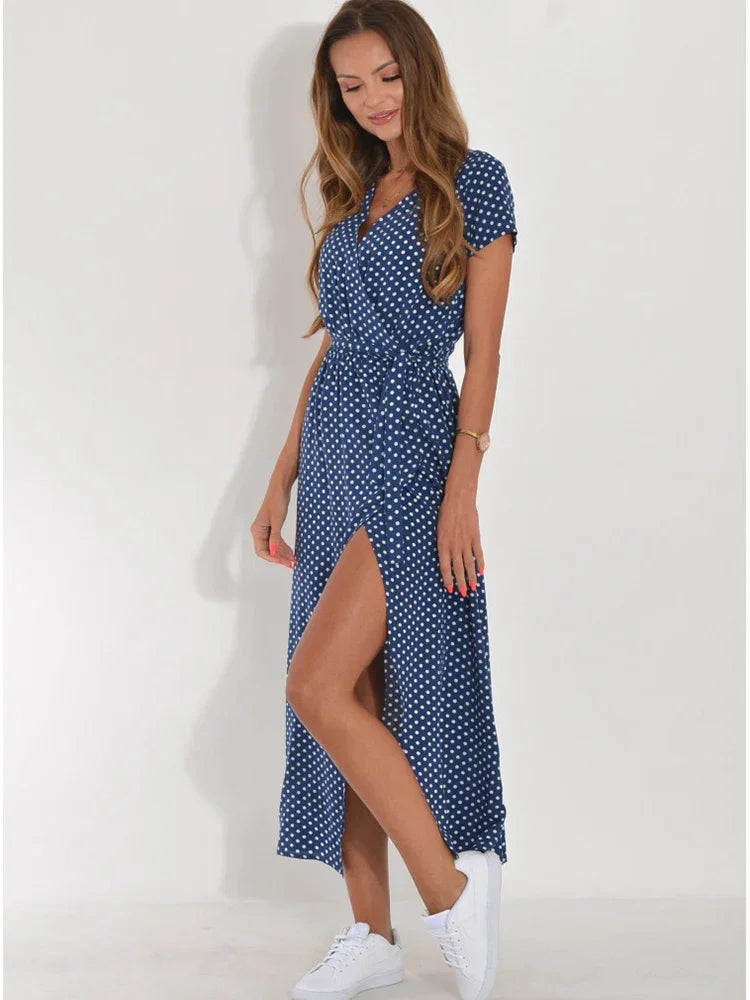 Everyday Floral Print Midi Dress