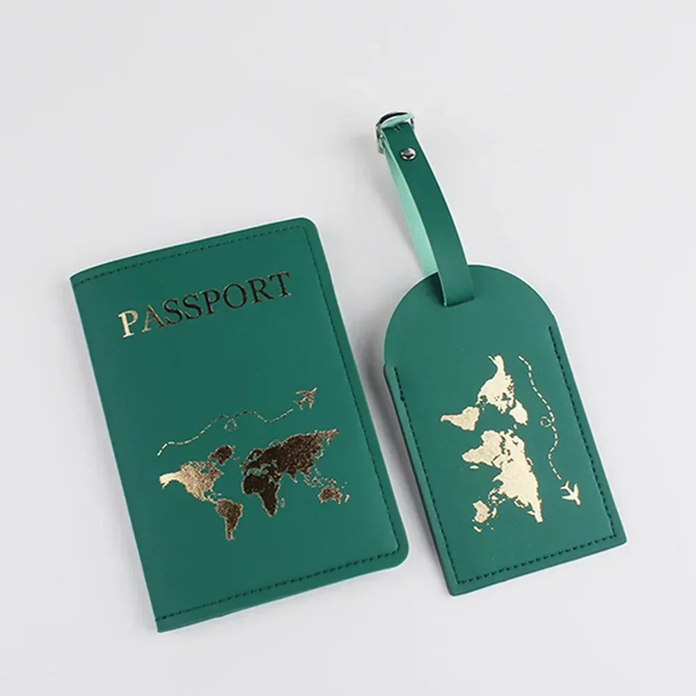 Traveling Accessories for Men/Women Waterproof Soft PU Leather Passport Cover  ID Bank Cards Holder Money Coin Organizer Pouch