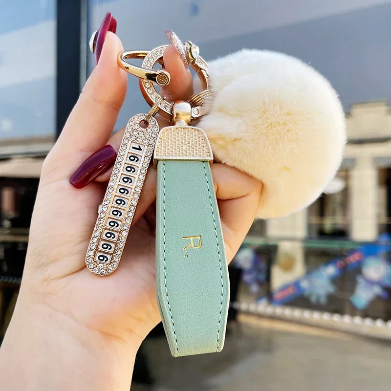 LUX Fur Keychain