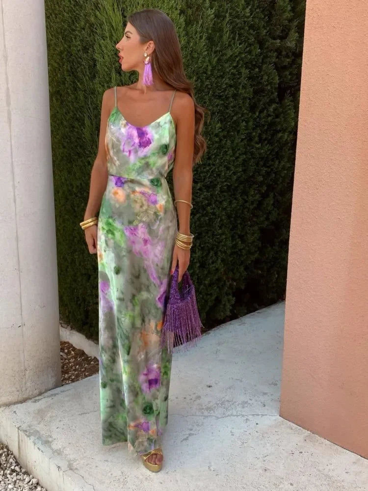 Mystique Backless Maxi Dress