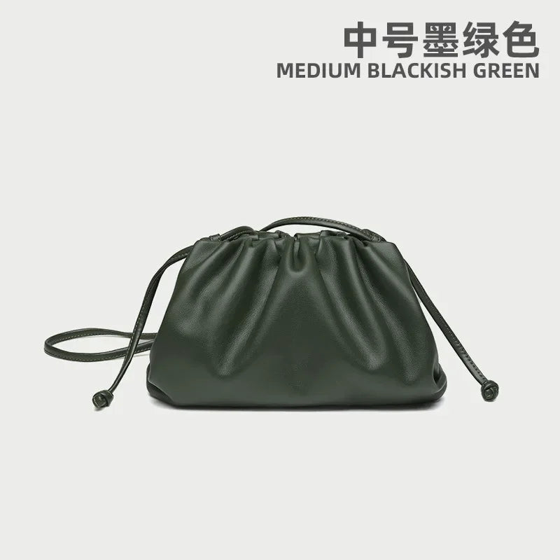 Designer Faux Leather Small Crossbody Bag