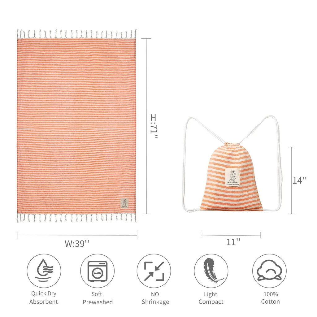 Luxury 100% cotton Turkish spa bath towel