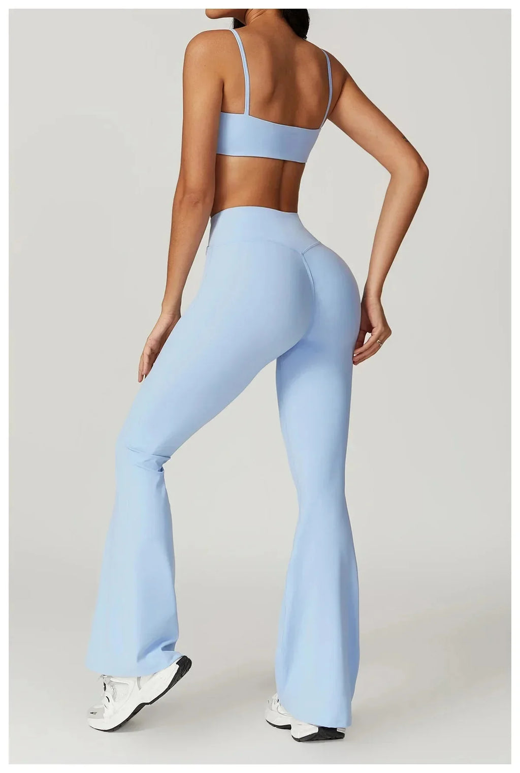 Women's Wide Leg High Waist Yoga Set