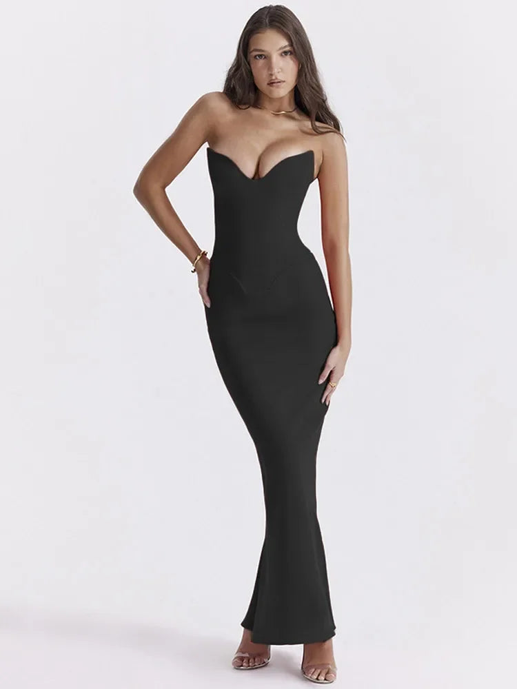 Charlie Strapless Maxi Dress