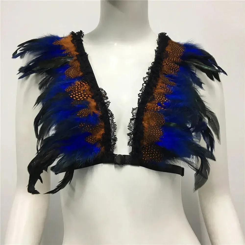 Music Festival LUX Feather Top