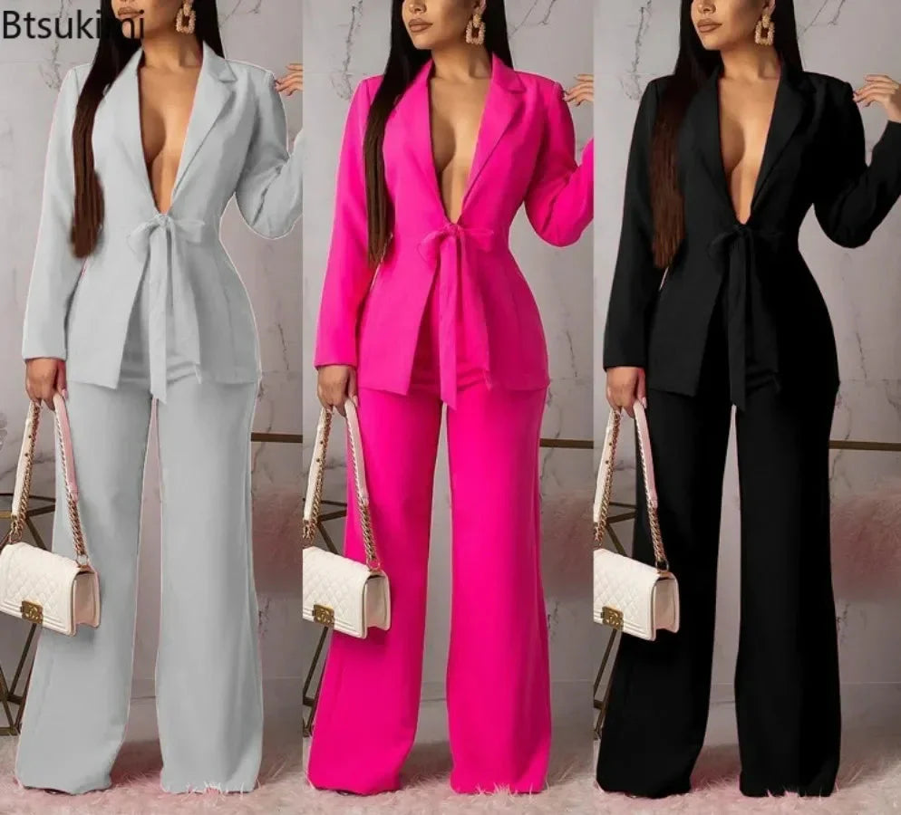 Women's Power Business Suit Set