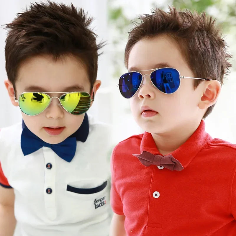 Retro Kids Sunglasses UV400