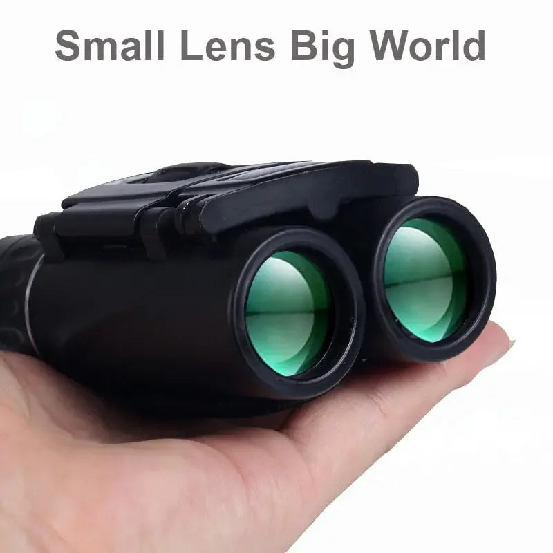 Mini Travel Binoculars Optics 40x22 HD Range