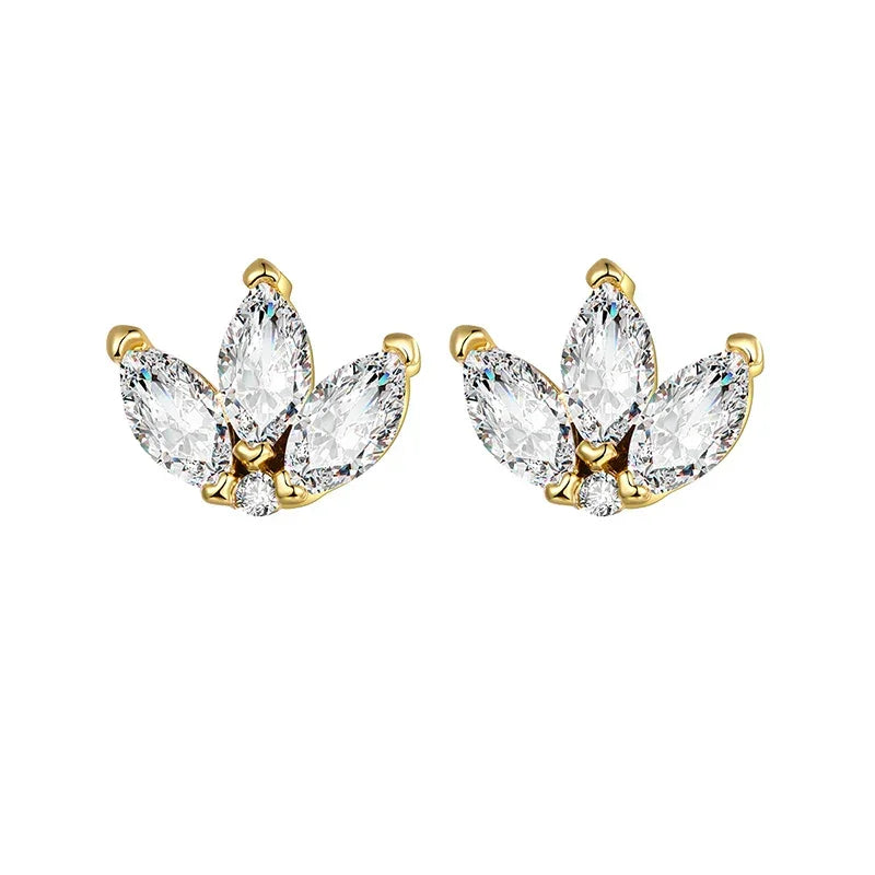 Cubic Zirconia Fashion Stud Earings (Mix and Match)