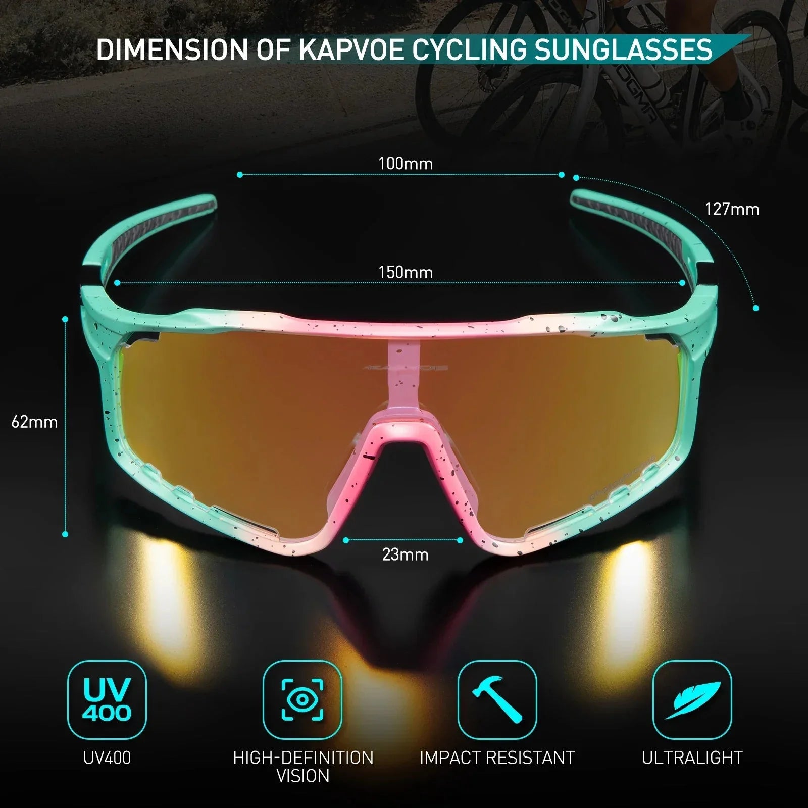 High Definition & Contrast Cycle Glasses