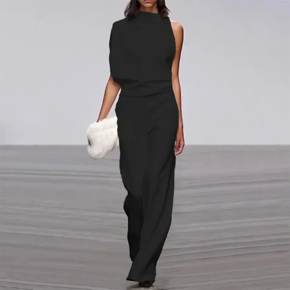 LUX Designer Wide Leg Jumpsuit