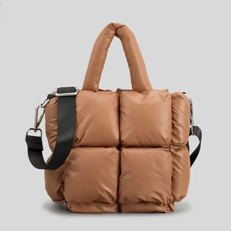 Large Tote Padded Handbag