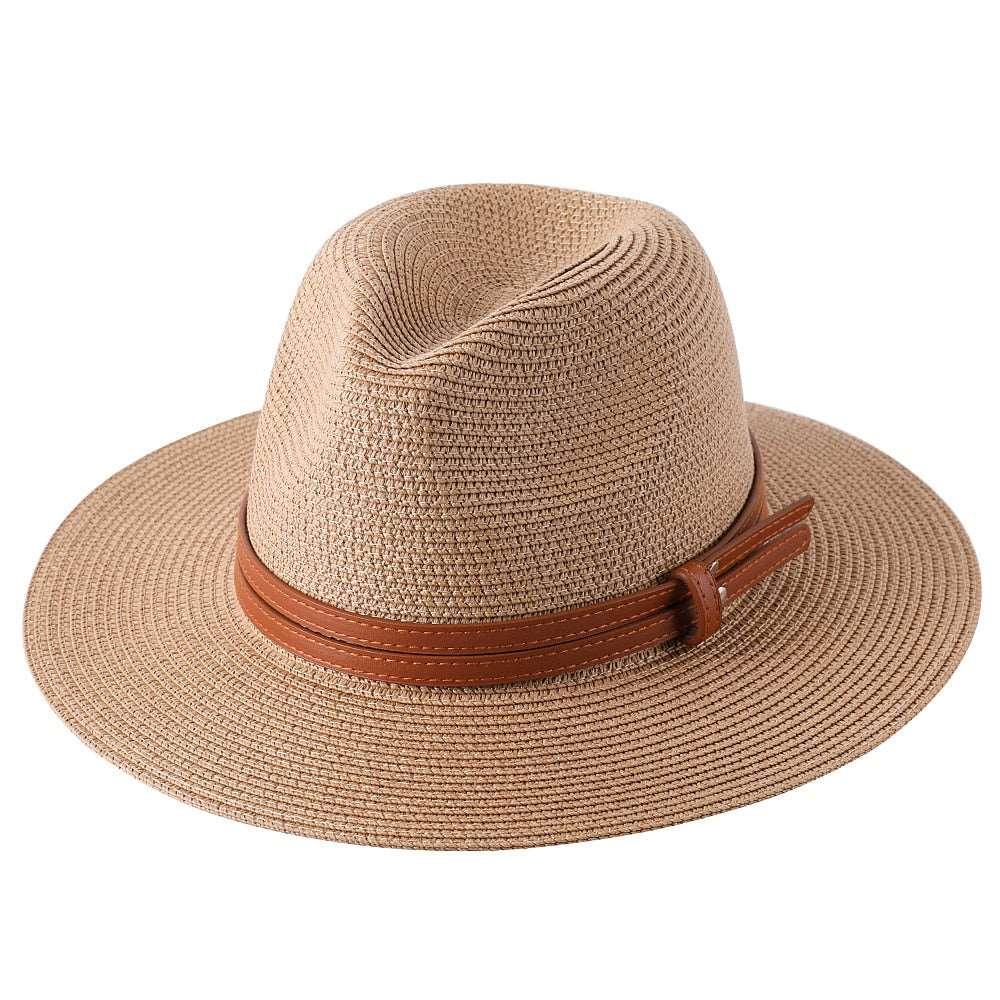 Panama Women/Men Wide Brim Beach Hat UV Protection