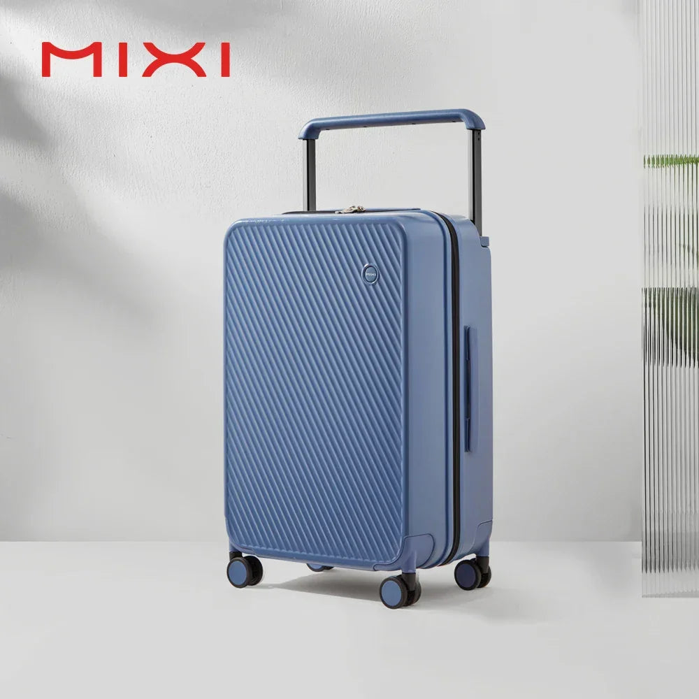 Wide Handle Suitcase 24" Travel Luggage