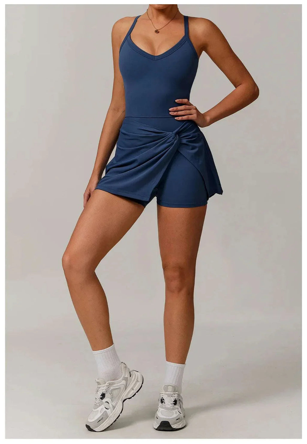 Tennis Crossback Push Up Dress
