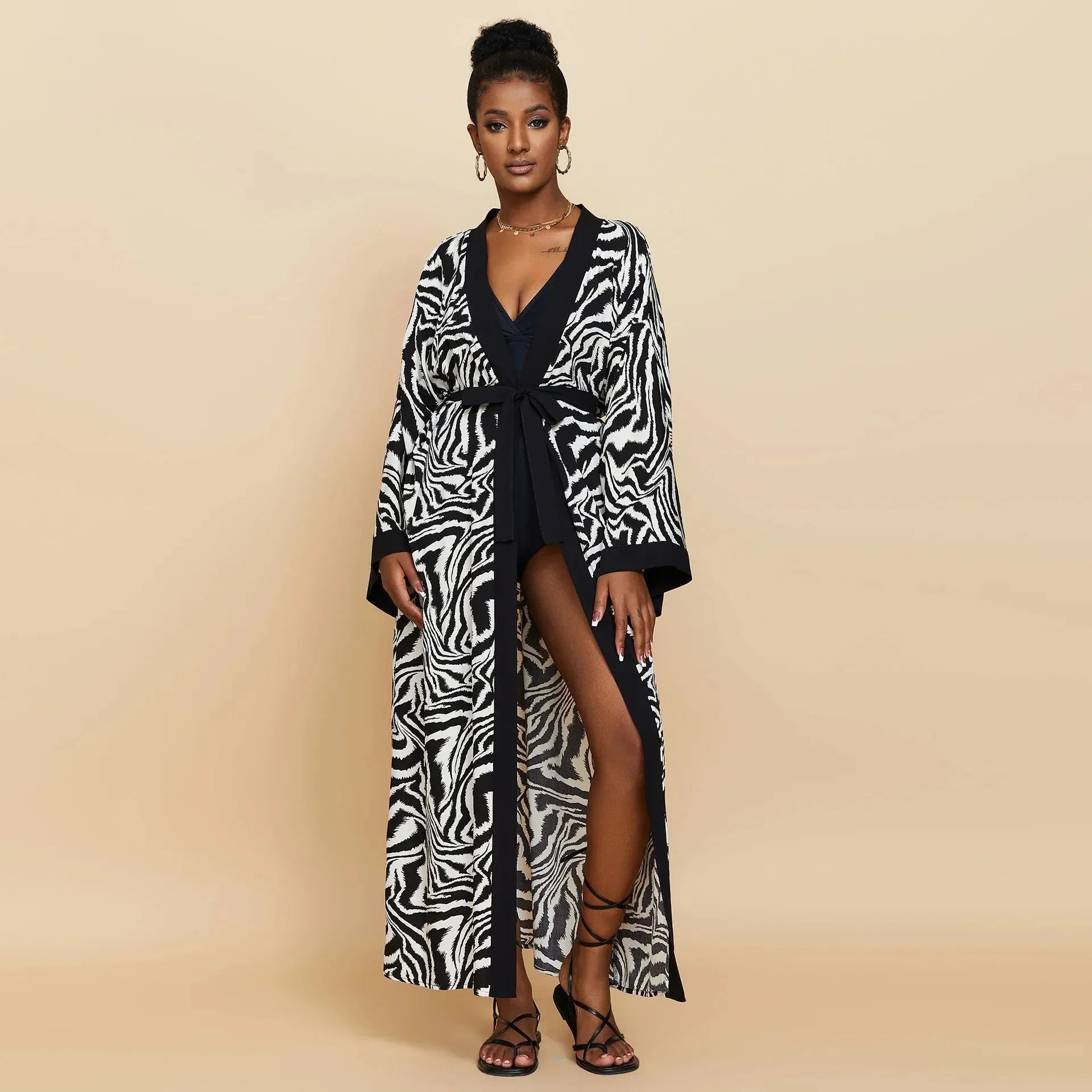 Boho Kimono Beach Cover Up