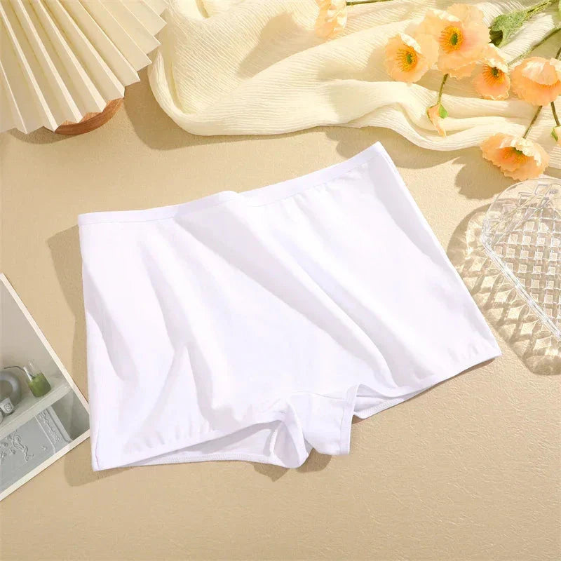 Women's Cotton Seamless Sports Boxers XS-XL