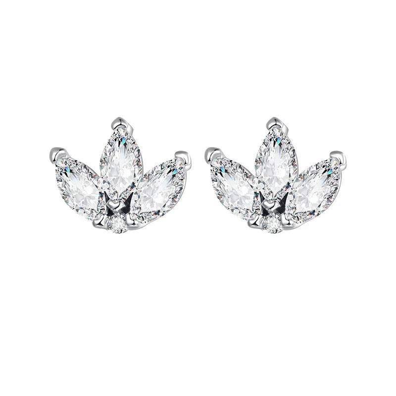 Cubic Zirconia Fashion Stud Earings (Mix and Match)