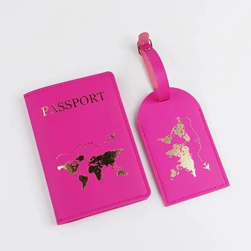 Traveling Accessories for Men/Women Waterproof Soft PU Leather Passport Cover  ID Bank Cards Holder Money Coin Organizer Pouch