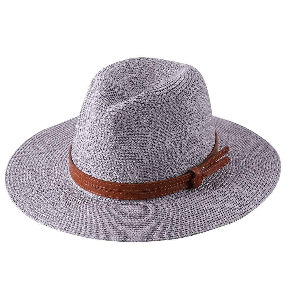 Panama Women/Men Wide Brim Beach Hat UV Protection