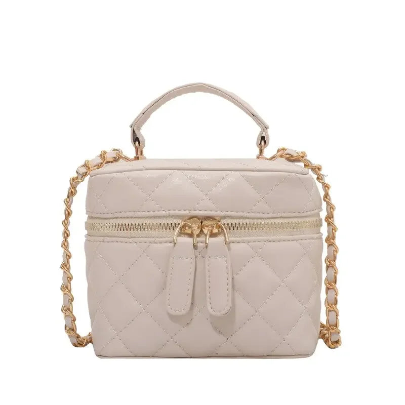 Luxury Mini Box Crossbody Bags for Women Sling Bag Brands Small Chains Shoulder Bag 2022 Square Purses and Handbags Tote Clutch