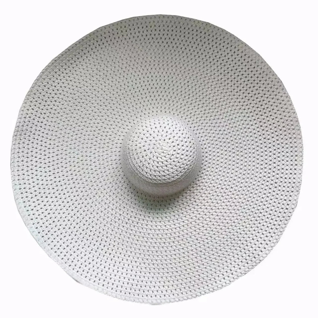 Oversized Foldable Wide Brim Sun Hat For UV Protection