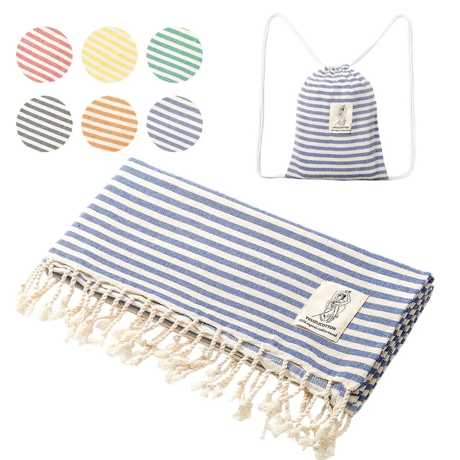 Luxury 100% cotton Turkish spa bath towel