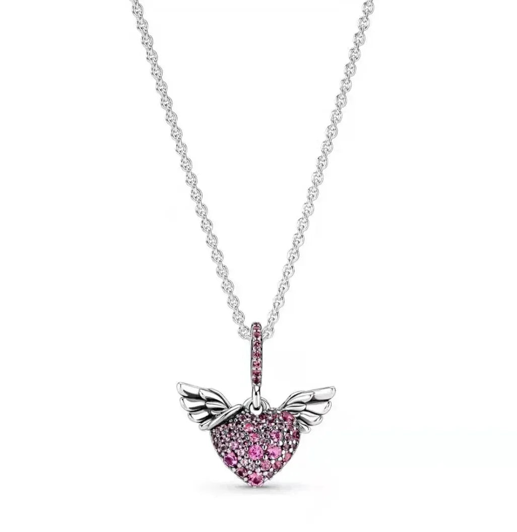 Friendship 925 Sterling Silver Zircon Necklace