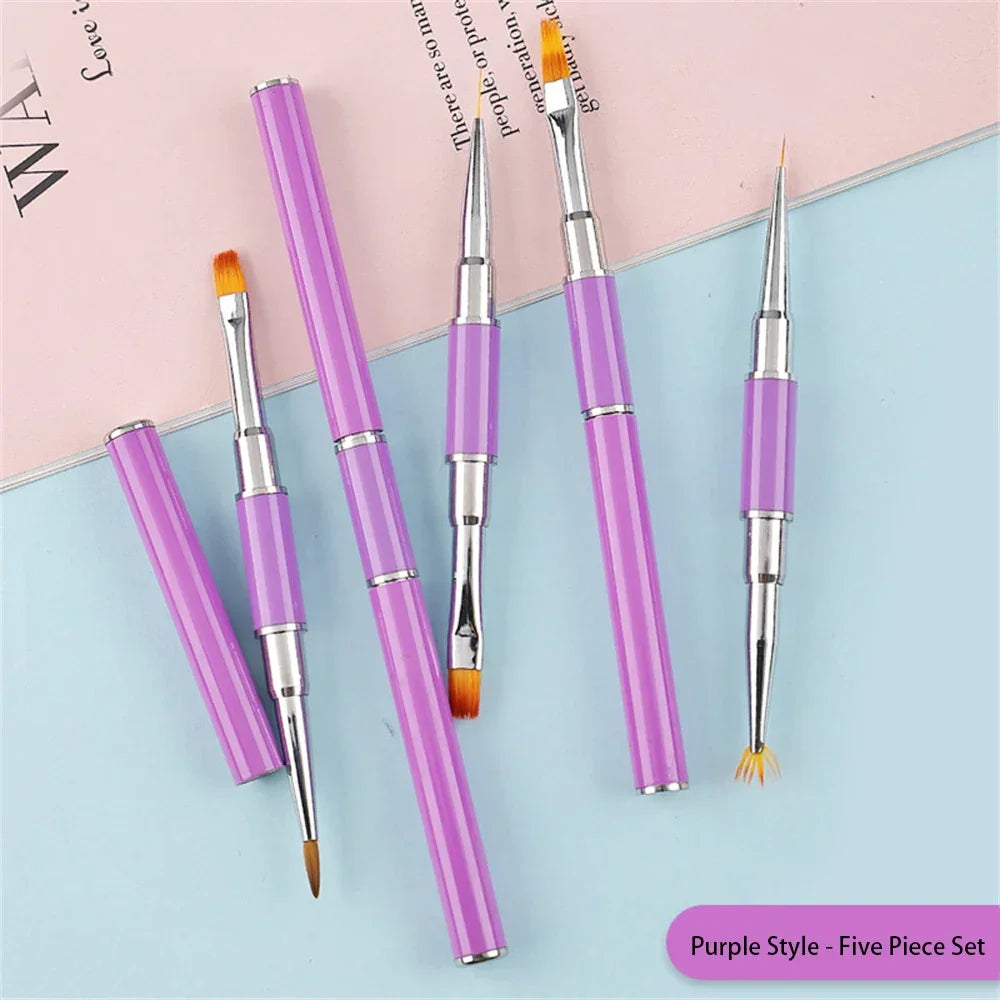 Nail Art Brush Professional Thin Liner Nail Art Decoration Brush Set Nail French Paint UV Gel Acrylic Decoration Tool