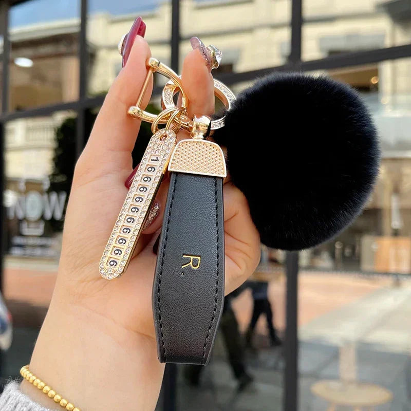 LUX Fur Keychain