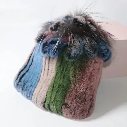 LUX Winter Rabbit Fur Hat