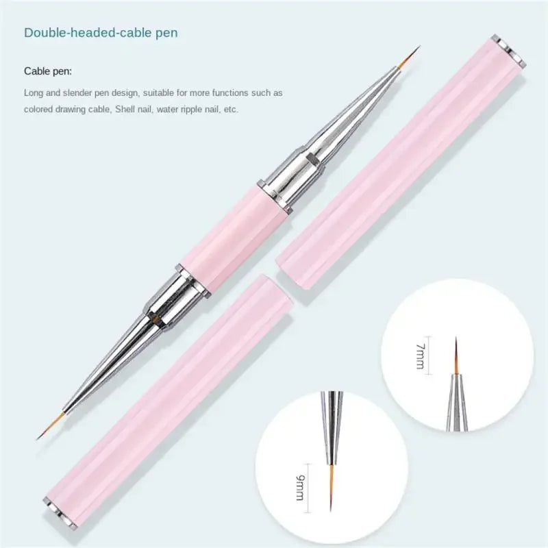Nail Art Brush Professional Thin Liner Nail Art Decoration Brush Set Nail French Paint UV Gel Acrylic Decoration Tool