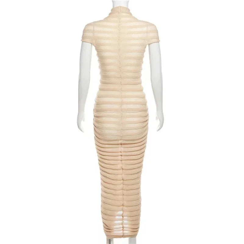 Sherri Sheer Maxi Bodycon Dress