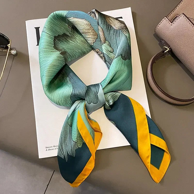 Saturday Afternoon Silk Square Scarf