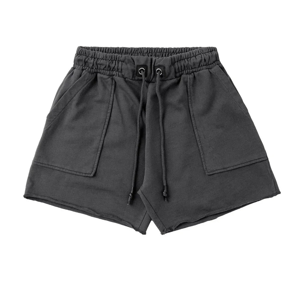 Summer Men's Athletic Shorts Terry Curling Muscle Training Squat Shorts Men's Casual Running Fitness Short-Length Pants