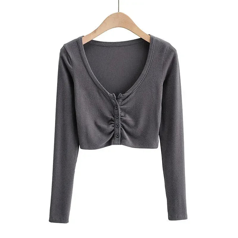 High Street Cropped Cardigan
