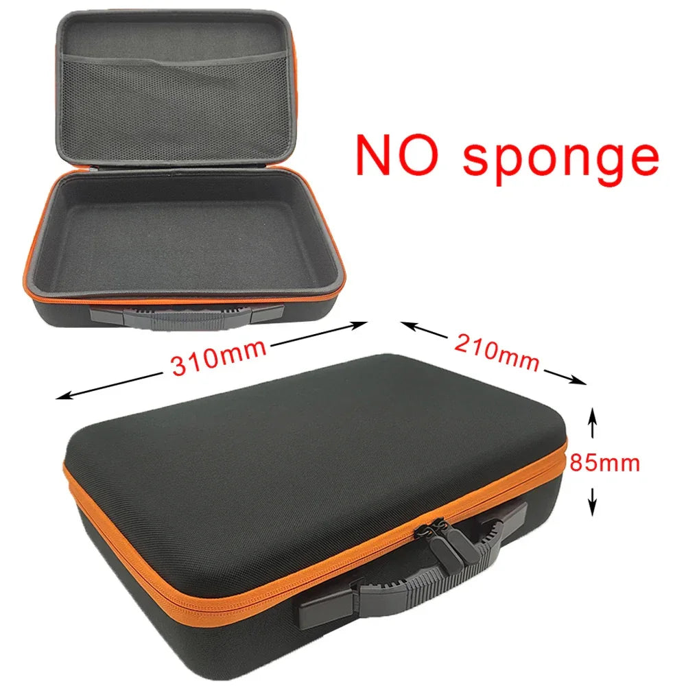 8 Slot Watch Storage Box Shockproof Watch Carry Case Organizer Protective Canvas EVA Hard Shell Zipper Watch Storage Case