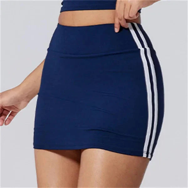 2025 1/2PCS High Waist Anti Shorts Yoga Set Women Sport Bra Gym Workout Skirt Fitness Sports Active Suit Tennis Badminton Wear