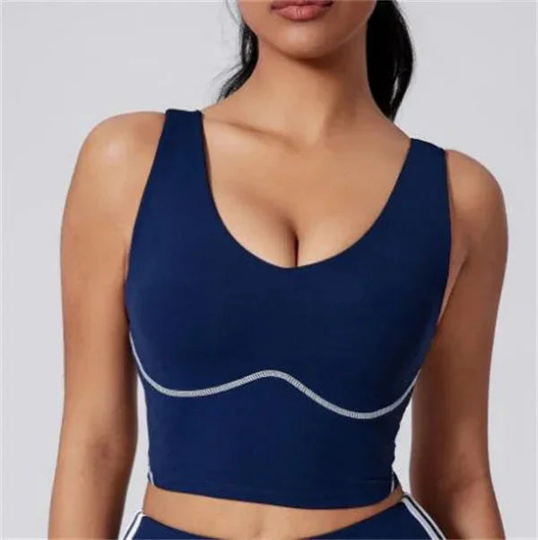 2025 1/2PCS High Waist Anti Shorts Yoga Set Women Sport Bra Gym Workout Skirt Fitness Sports Active Suit Tennis Badminton Wear