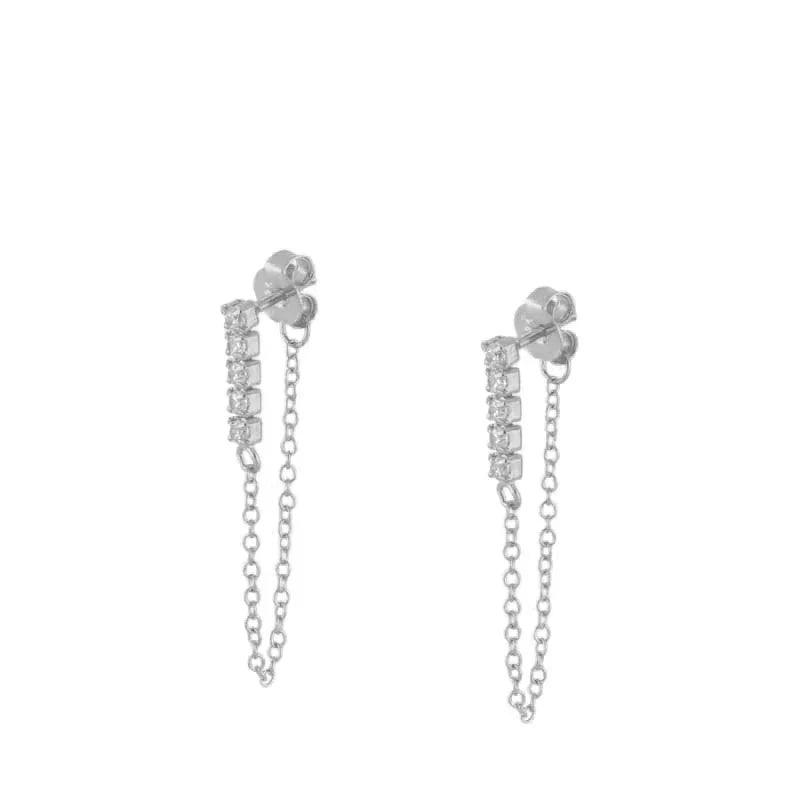 Cubic Zirconia Fashion Stud Earings (Mix and Match)