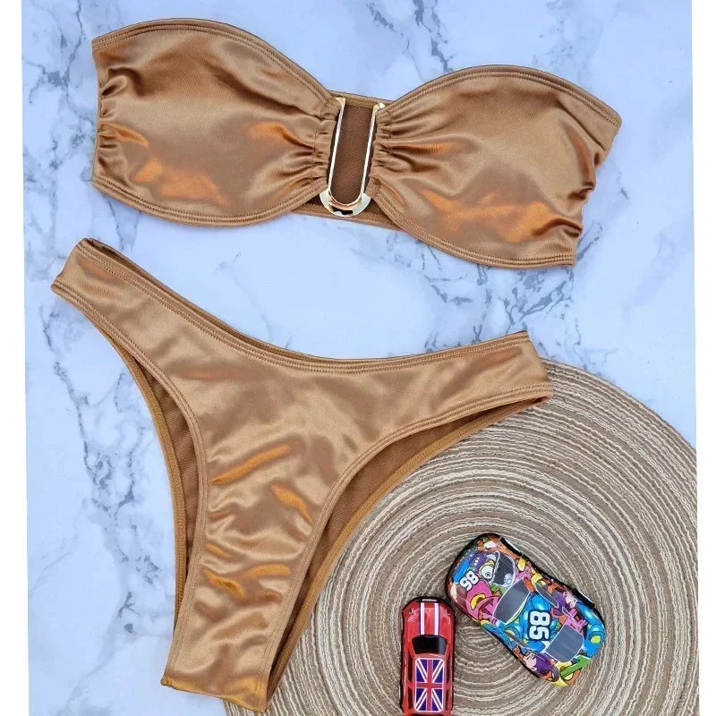 Women’s Bandeau Push Up Bikini