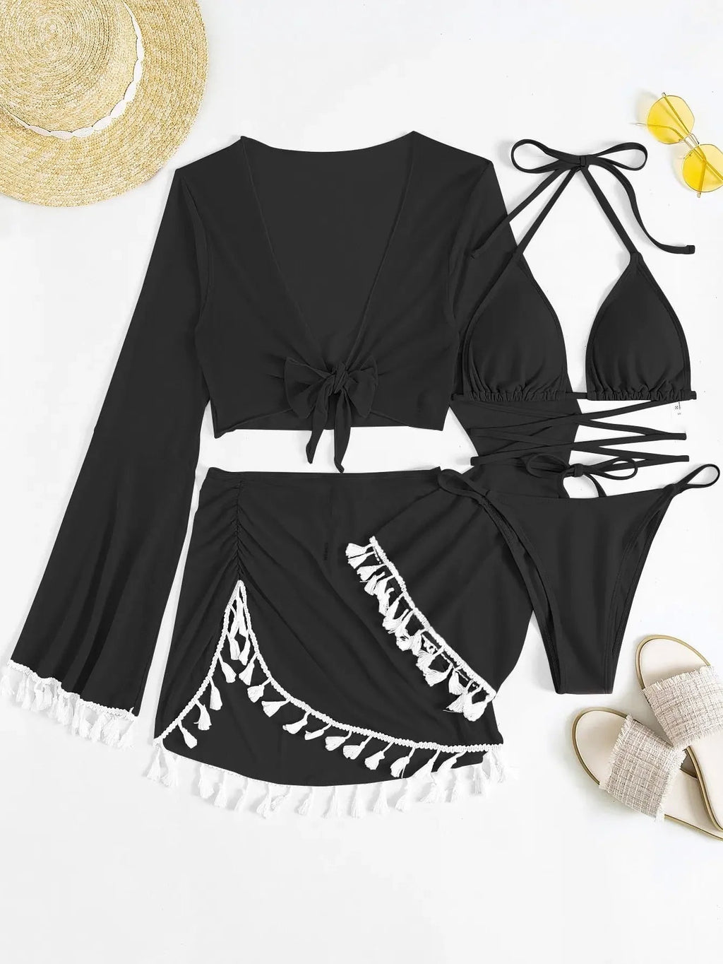 Cancun Bikini Swimsuit & Cover Up Set