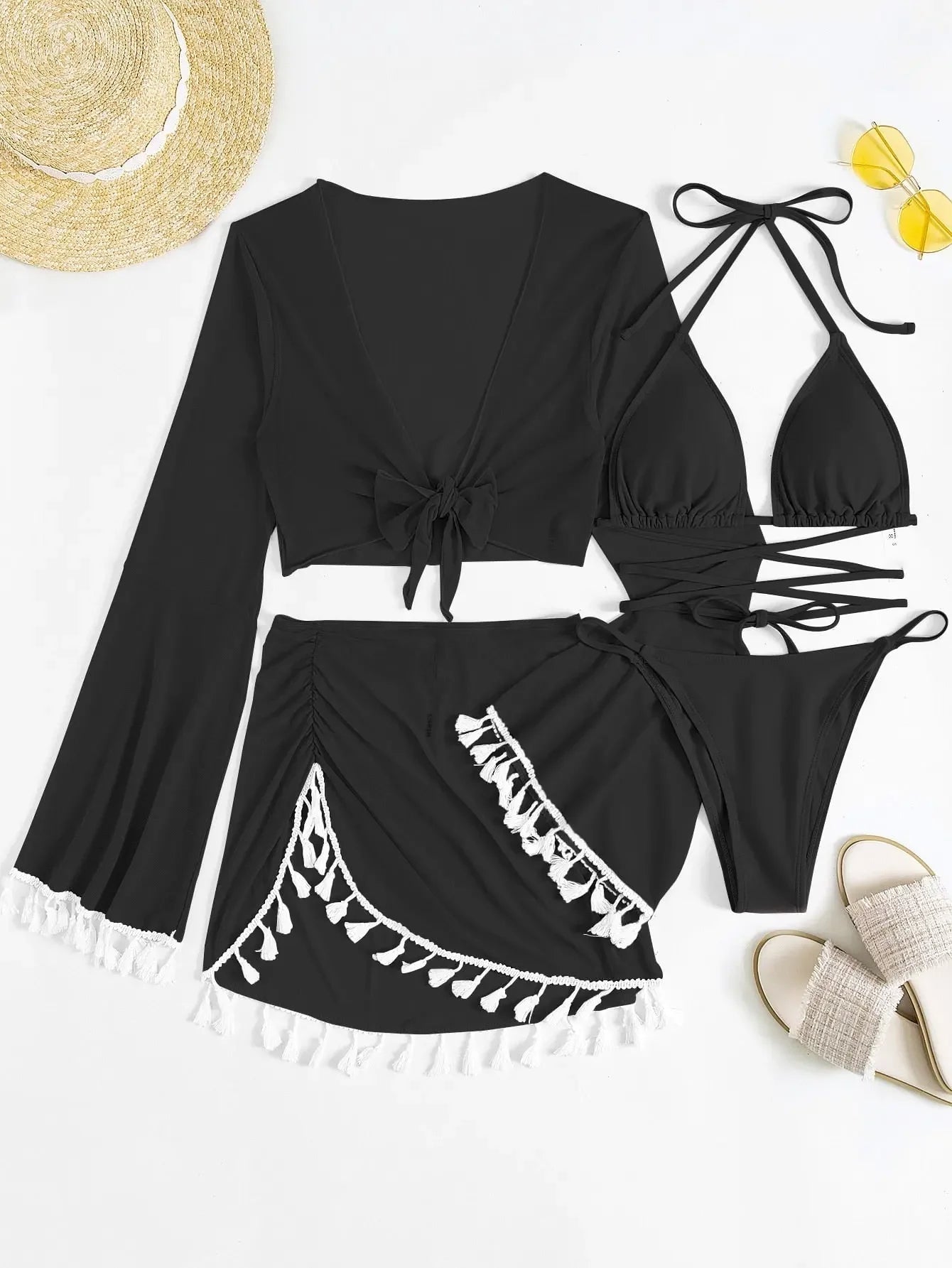 Cancun Bikini Swimsuit & Cover Up Set