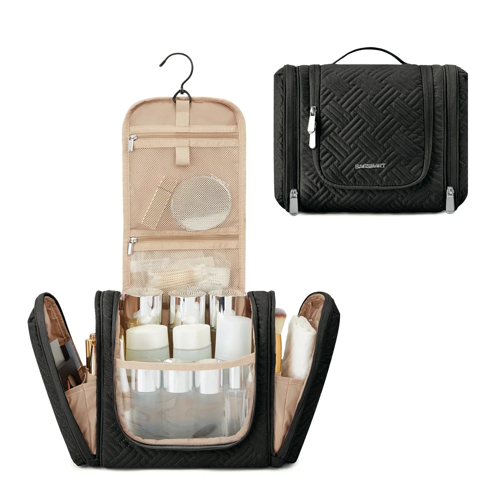 Travel Organizer Hanging Makeup Bag