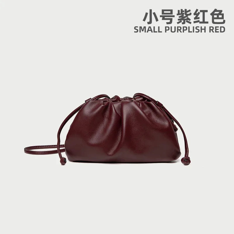 Designer Faux Leather Small Crossbody Bag