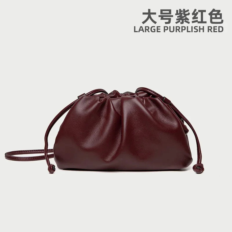 Designer Faux Leather Small Crossbody Bag