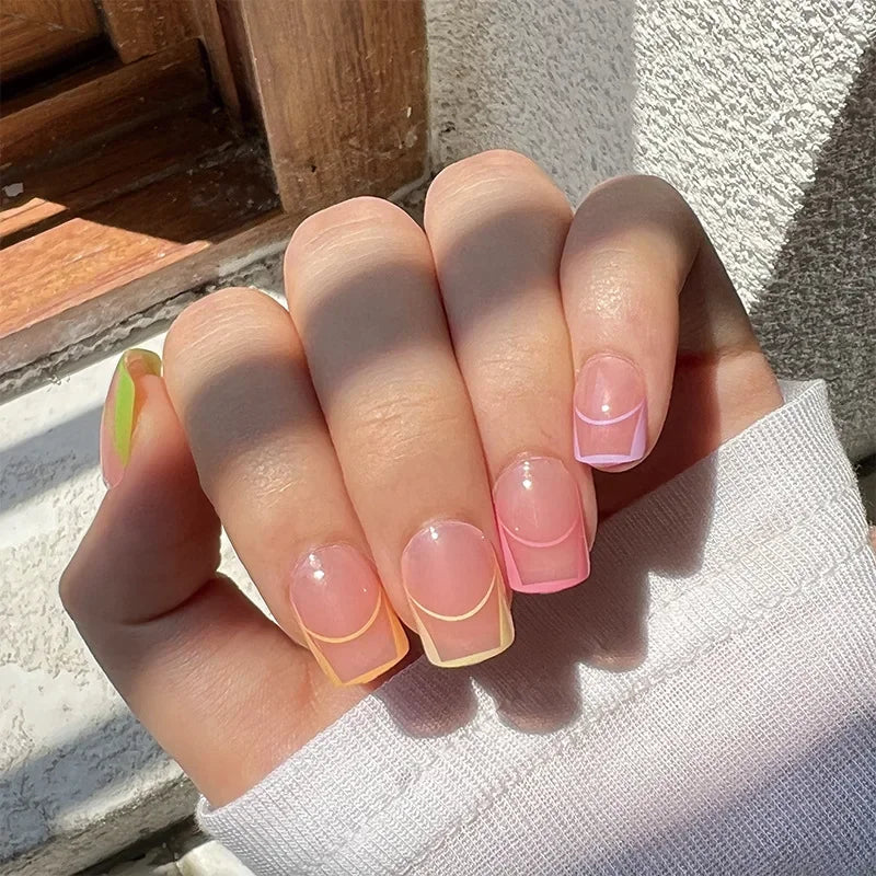 Romantic Heart Wearable Nail Art