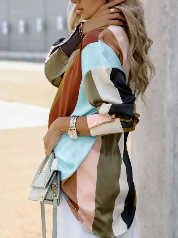 Women's Floral Print Puff Sleeve Shirt Female Elegant Casual V Neck Shirts 2023 Spring Summer Ladies Tops Blouses Vintage Blouse
